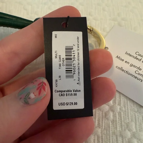Kate Spade Flower Keyfob - Picture 10 of 12